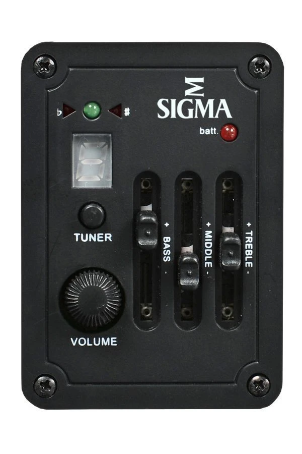 Sigma DMEL - Left Handed Electro-Acoustic Guitar - Image 7
