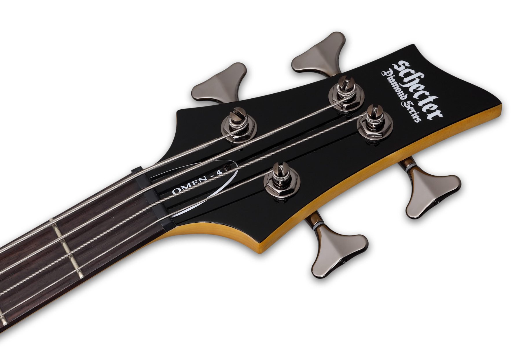 Schecter Omen-4 - Gloss Black - Image 7