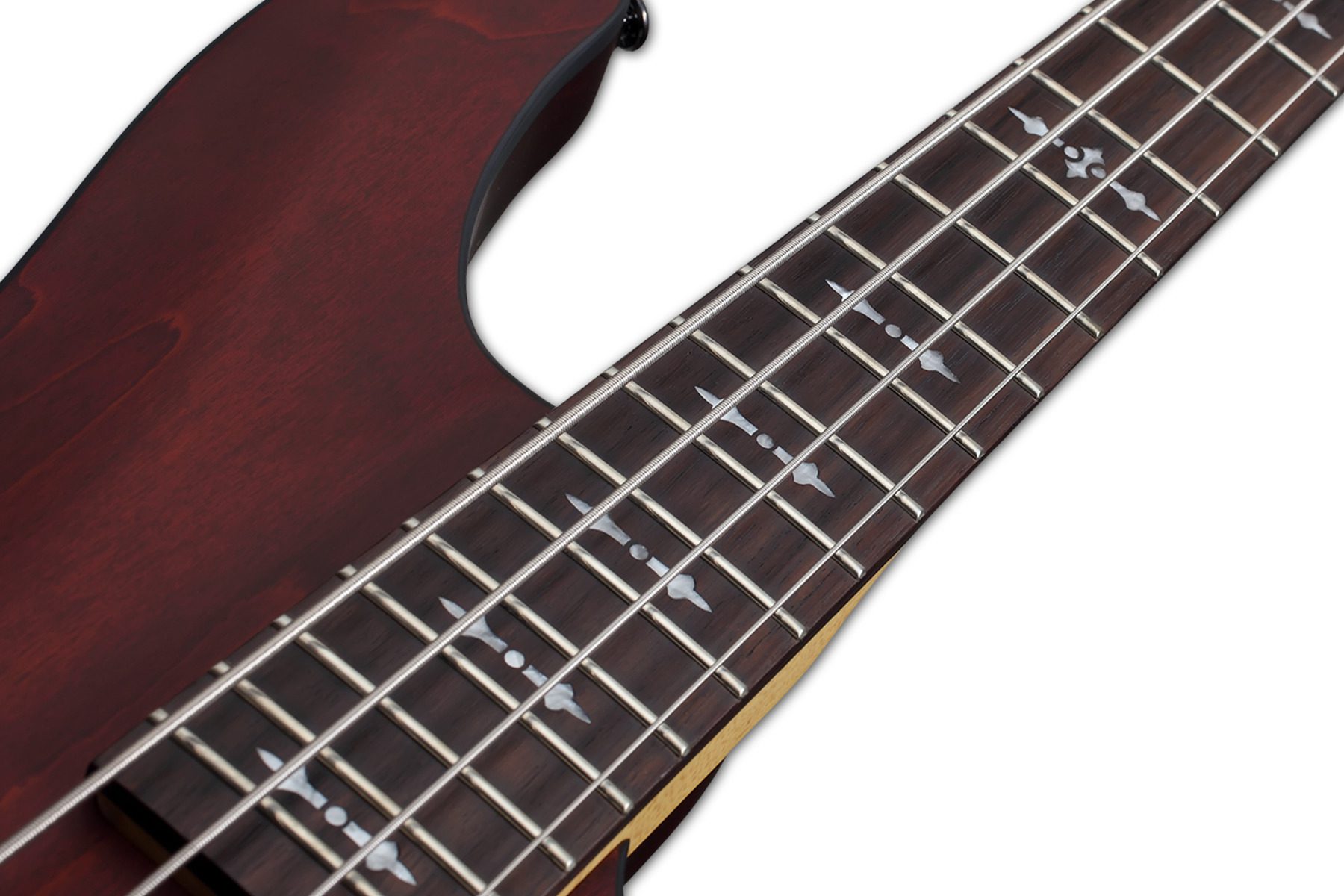 Schecter Omen-4 - Walnut Satin - Image 9