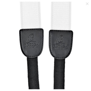 Ortega Ukulele Strap OU5HK-WH - White