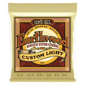 Ernie Ball Earthwood Custom Light Acoustic Guitar Strings