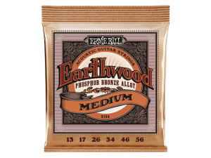 Ernie Ball Earthwood Medium Light Phosphor Bronze - 13-56