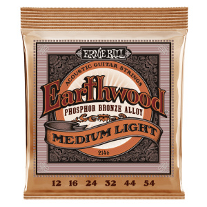 Ernie Ball Earthwood Medium Light Phosphor Bronze - 12-54