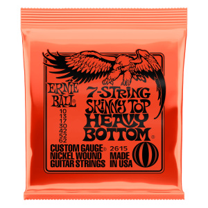 Ernie Ball Skinny Top Heavy Bottom Slinky 7-String Electric Guitar Strings