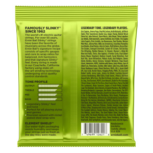 Ernie Ball Regular Slinky 7-String Nickel Wound Electric Guitar Strings - 10-56