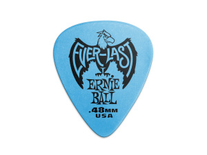 Ernie Ball 48mm Blue Everlast Picks - Pack of 12