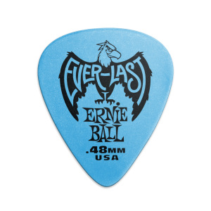 Ernie Ball 48mm Blue Everlast Picks - Pack of 12
