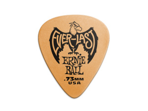 Ernie Ball 73mm Orange Everlast Picks - Pack of 12