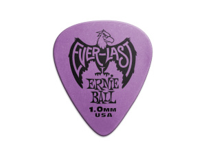 Ernie Ball 1.0mm Purple Everlast Picks - Pack of six