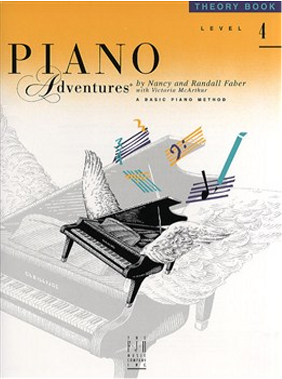 Piano Adventures - Theory Book - Level 4