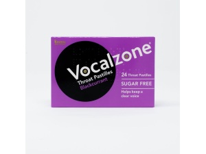 Vocalzone Throat Pastilles - Blackcurrant
