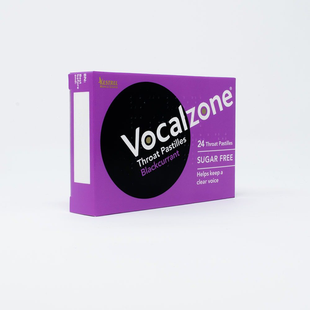 Vocalzone Throat Pastilles - Blackcurrant - Image 4