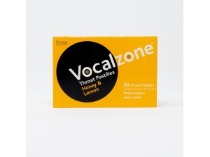 Vocalzone Throat Pastilles - Honey And Lemon