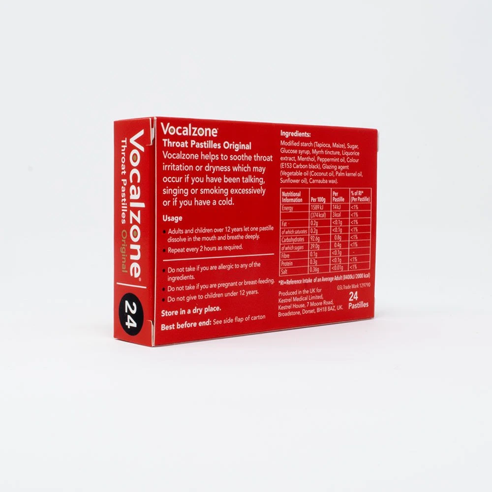Vocalzone Throat Pastilles - Original - Image 5