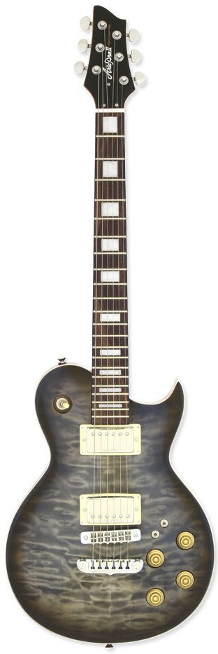 Aria PE-480 See-Through Black Burst - Image 4