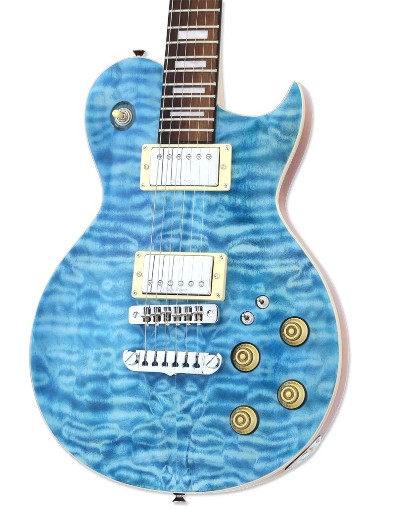 Aria PE-480 See-Trough Emerald Blue - Image 2