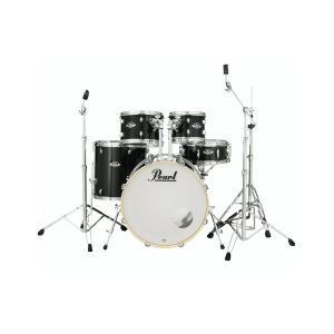Pearl Export EXX725SBR/C31 Drum Kit w/Sabian SBR Cymbal Set - Black