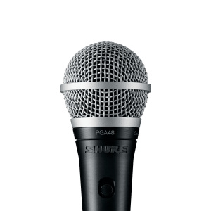 Shure PGA48 Vocal Microphone w/XLR-Jack Cable