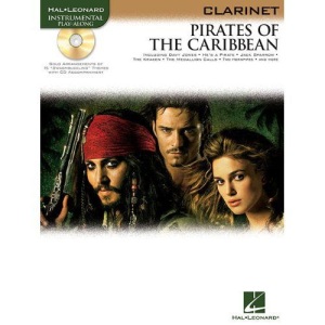 Instrumental Play-Along: Pirates of the Caribbean (CD Included) - Clarinet