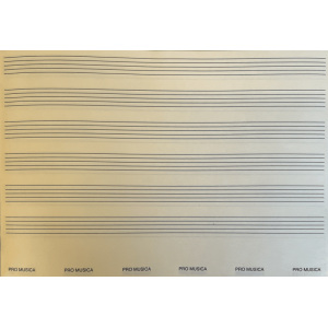 Pro Musica Manuscript Copy - 6 Stave - 24 Page