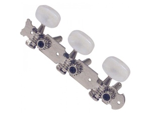 Guitar Tech GT413 Acoustic Guitar Machineheads - Chrome