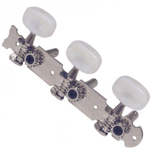 Guitar Tech GT413 Acoustic Guitar Machineheads - Chrome