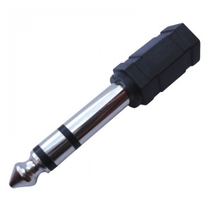 Kinsman LP6 3.5 to 6.35 STEREO Jack Adaptor