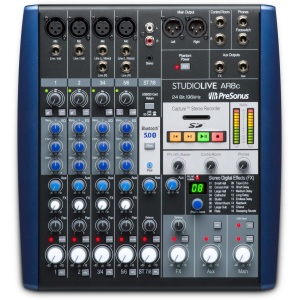 Presonus StudioLive AR8c Audio Interface/Analog Mixer/Stereo SD Recorder
