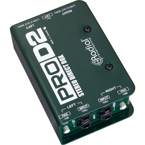 Radial ProD2 Stereo Passive Direct Box D.I.