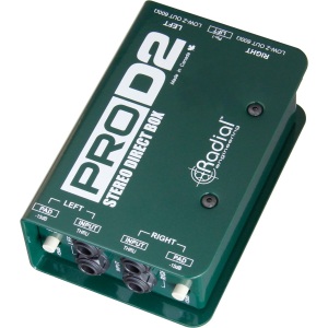 Radial ProD2 Stereo Passive Direct Box D.I.