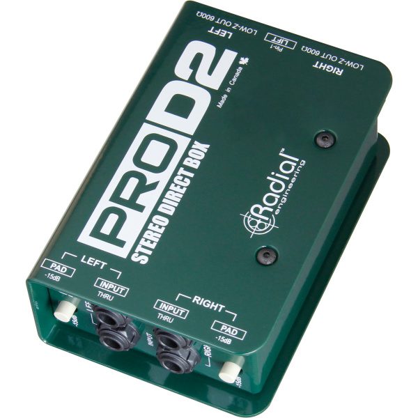 Radial ProD2 Stereo Passive Direct Box D.I. - Image 2