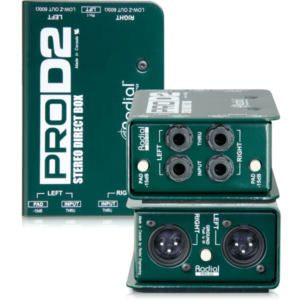 Radial ProD2 Stereo Passive Direct Box D.I. - Image 10