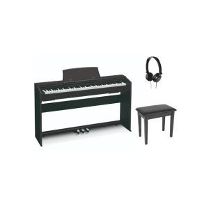 Casio PX-770WE Privia Digital Piano Home Set - Black