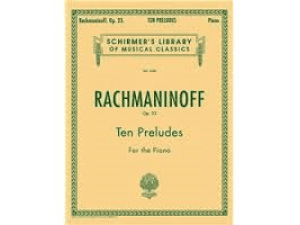 Rachmaninoff - Ten Preludes Op. 23 for Piano.