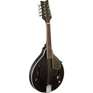 Ortega RMAE40SBK A-Style Mandolin - Satin Black