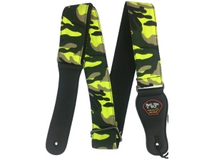 Rock You Nylon Guitar Strap - Army Pattern