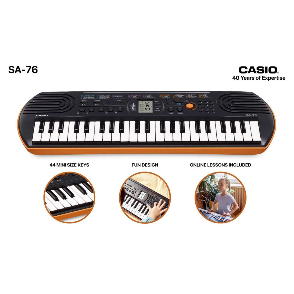 Casio sa76 mini clearance keyboard