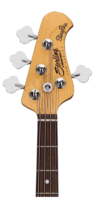 Sterling By Music Man StingRay Ray4 HH - Candy Apple Red - Image 3