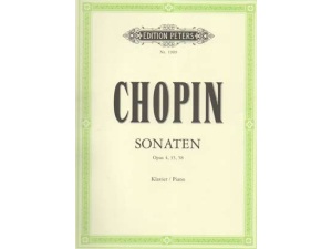 CHOPIN "Sonaten" Opus 4, 35, 58" Klavier/Piano 