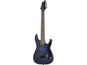 Schecter Omen Elite 7 - See-Thru Blue Burst