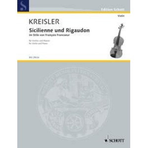 Kriesler - Sicilienne & Rigaudon