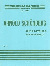 Arnold Schonberg - Five Piano Pieces Op. 23.