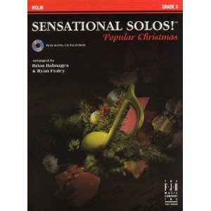 Sensational Solos!: Popular Christmas (CD Included) - Violin