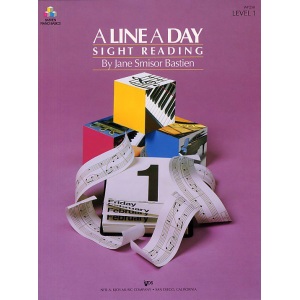 Bastien Piano Basics Level 1 - A Line A Day Sight Reading