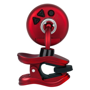 Snark Silver SIL1RD Clip-On All Instrument Tuner - Red Silver