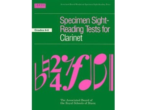 ABRSM Specimen Sight-Reading Tests For Clarinet Grades 6-8 