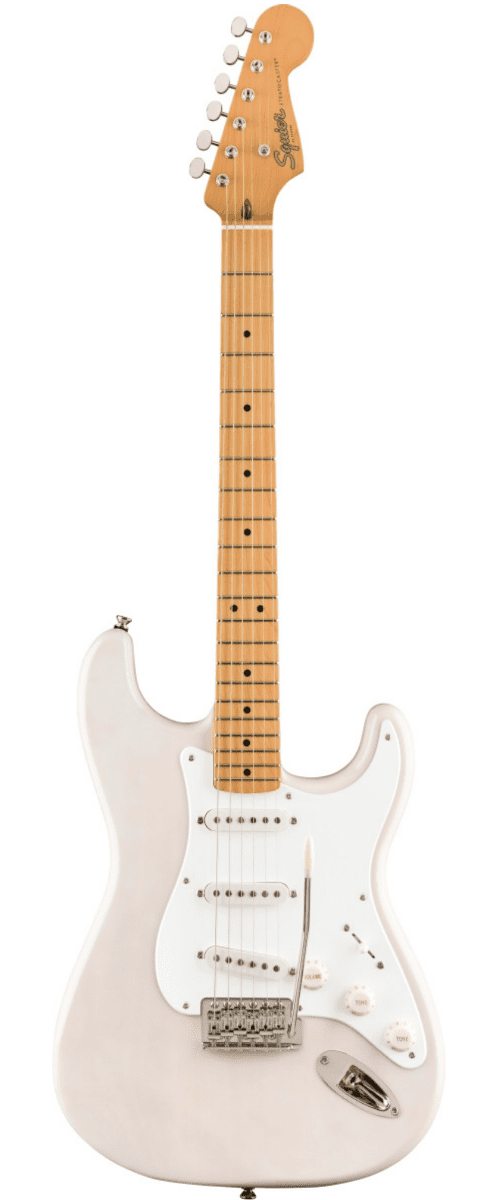 Fender Squier Classic Vibe 50's Stratocaster - MN - White Blonde - Image 2