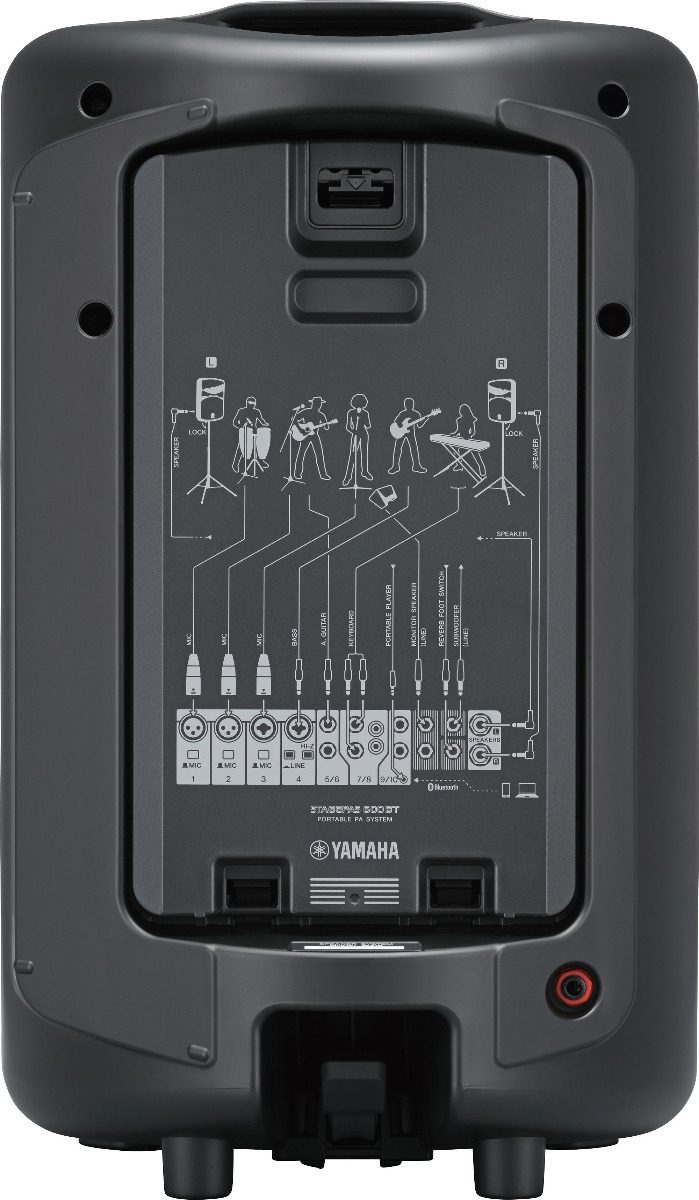 Yamaha StagePAS 600BT Portable P.A. System - Image 3