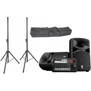 Yamaha StagePAS 600BT w/Speaker Stands