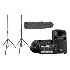 Yamaha StagePAS 600BT w/Speaker Stands